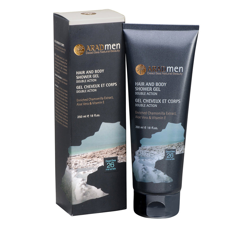 Dead Sea ARAD men- Hair and Body Shower Gel